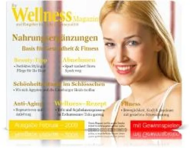 Bild: Ausgabe Februar von Ihr-Wellness-Magazin jetzt kostenlos downloaden