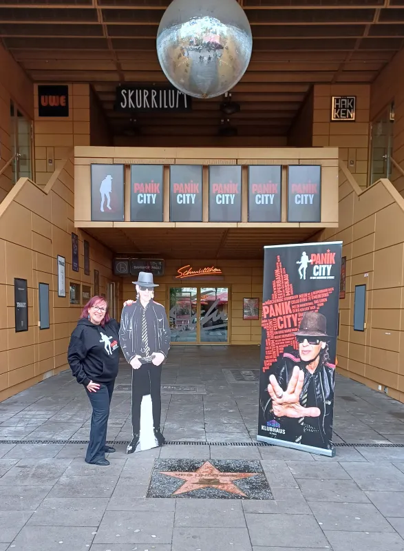 Udo Lindenberg Stern vor die Panik City verlegt (© © Leah Fauter/ Panik City)