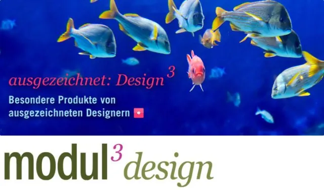 Bild: ausgezeichnet: DESiGN - August-Thema im Onlineshop modul3-design