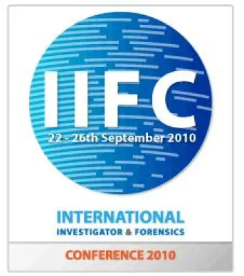 IIFC Internationale Investigator & Forensic Conference Bild: IIFC Internationale Investigator & Forensic Conference