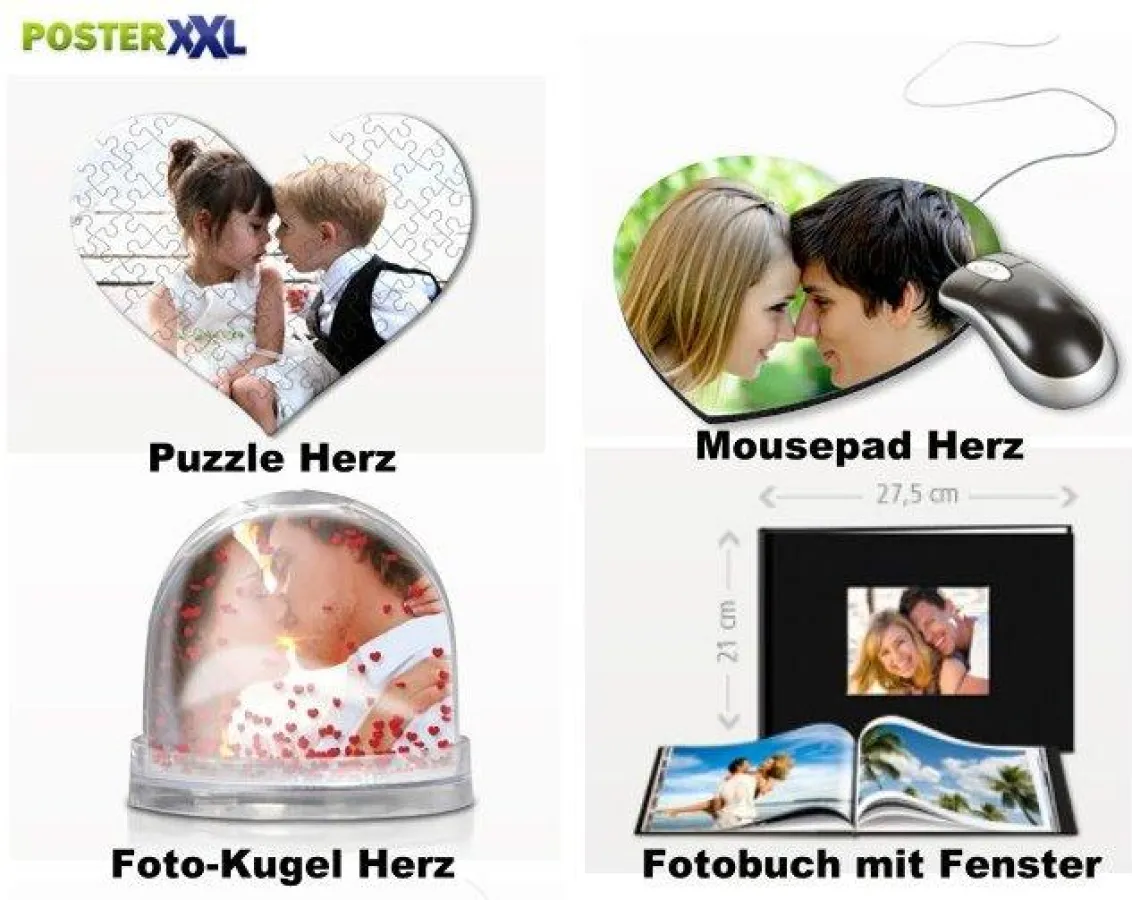 posterXXL: Wie Fotos zu romantischen Liebesgrüßen werden