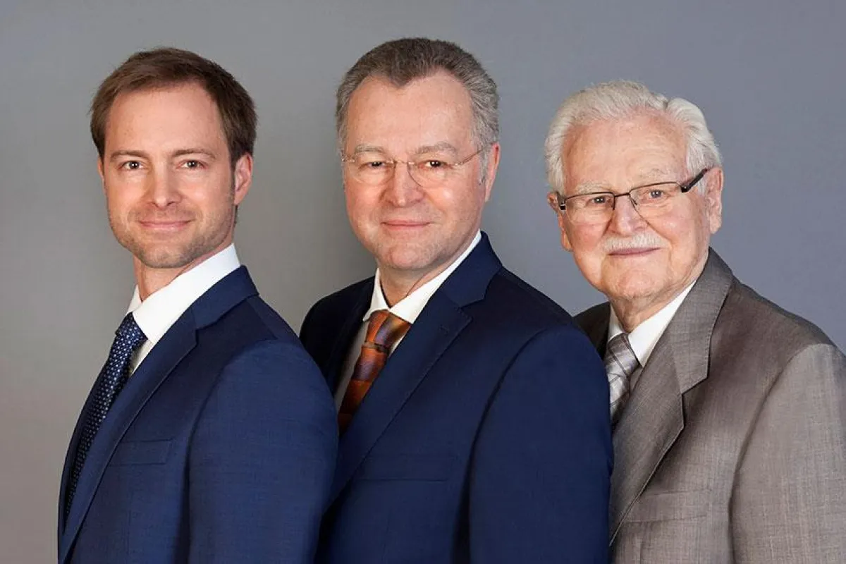 Christopher Veit, Günter Veit und Reinhard Veit