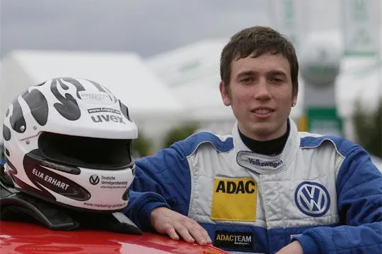 Bild: Elia Erhart 2009 weiter im ADAC Volkswagen Polo Cup