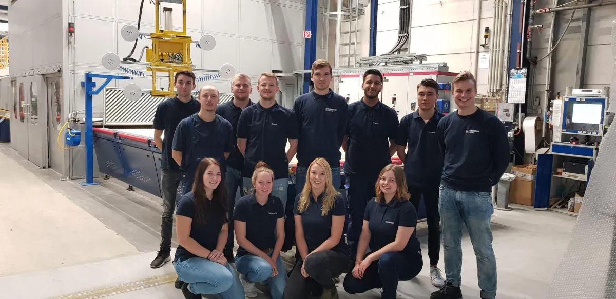 FRERICHS GLAS Azubis machen Film