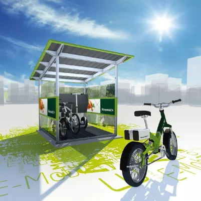 Bild: 150 kostenlose E-Bike-Solarstationen für bayerische Gemeinden