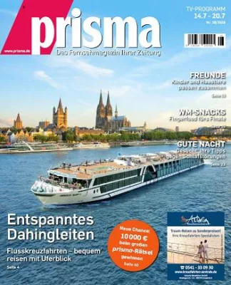 Bild: IVW II/2018: prisma legt innerhalb eines Jahres um mehr als eine Million Exemplare zu