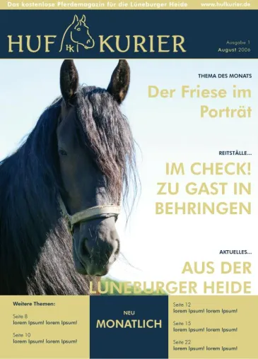 Pferdeportal & Magazin für die Lüneburger Heide Bild: Pferdeportal & Magazin für die Lüneburger Heide