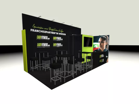 Bild: EASYFITNESS auf der Franchise Expo 2023 in Frankfurt am Main