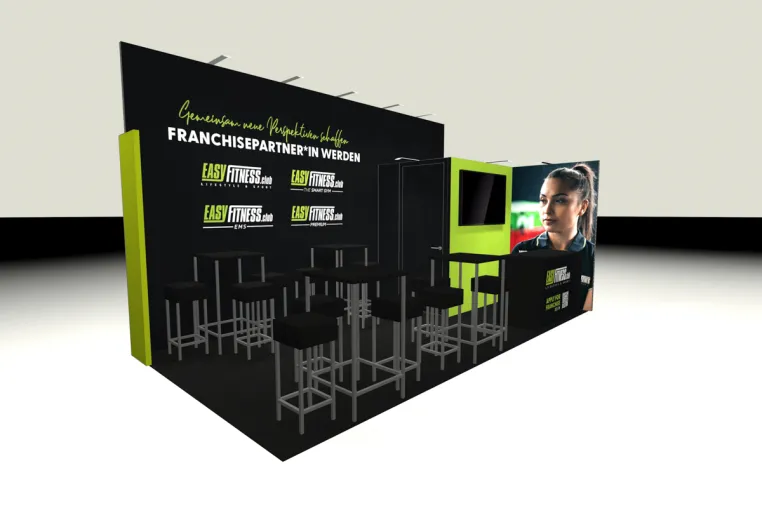 Bild: EASYFITNESS auf der Franchise Expo 2023 in Frankfurt am Main