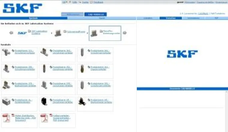 Bild: SKF Lubrication führt CAD Produktkatalog von CADENAS ein