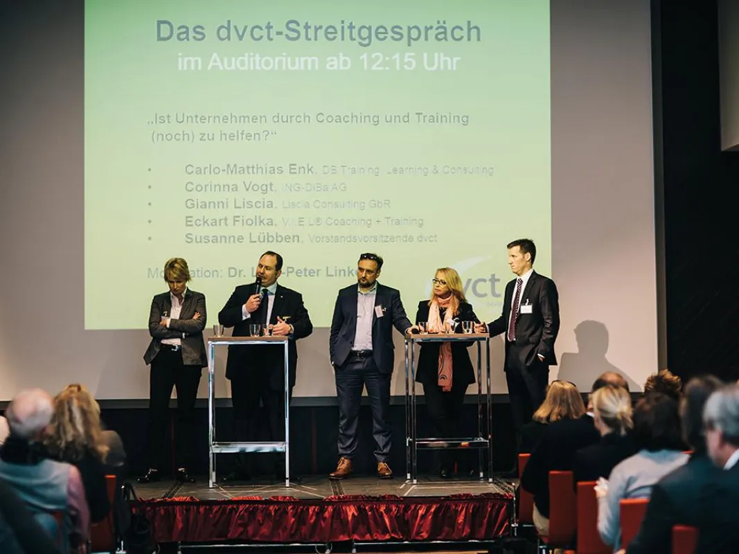 Corinna Vogt, Gianni Liscia, Eckart Fiolka, Susanne Lübben, Carlo-Matthias-Enk (v.l.)