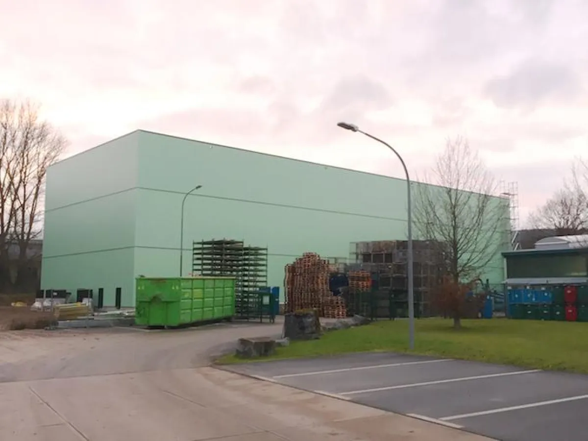 KOHLHAGE Hochregallager ist fast fertig