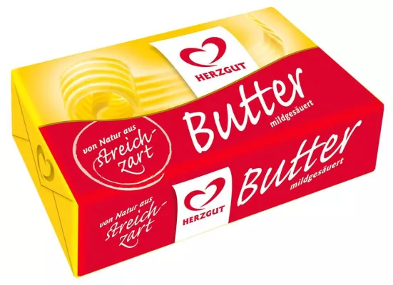 Bild: HERZGUT Butter für hervorragende Qualität mit Gold ausgezeichnet