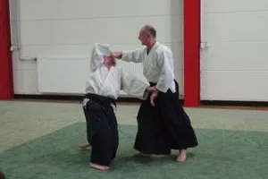 Bild: Aikido-Grossmeister Frank Noël zu Gast in Altona