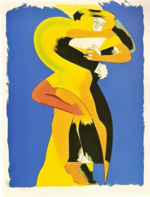 Bild: Ausstellungseröffnung am 05.Februar 2010 - ALLEN JONES - Zeichnungen und Grafik