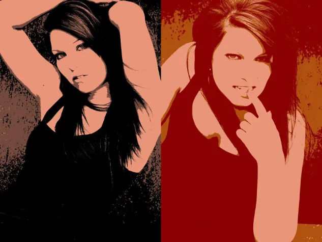 Pop Art auf dem Digital Signage Display Bild: Pop Art auf dem Digital Signage Display