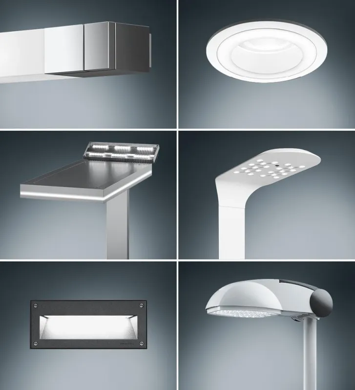 Sechs neue LED-Lichtlösungen eröffnen Architekten und Planern noch mehr Freiheiten bei der Verwirklichung ihrer Planungsideen.
