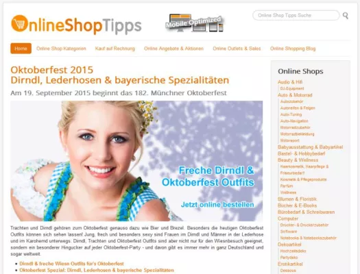 Bild: Oktoberfest Mode 2015 - Von traditionell bis frech
