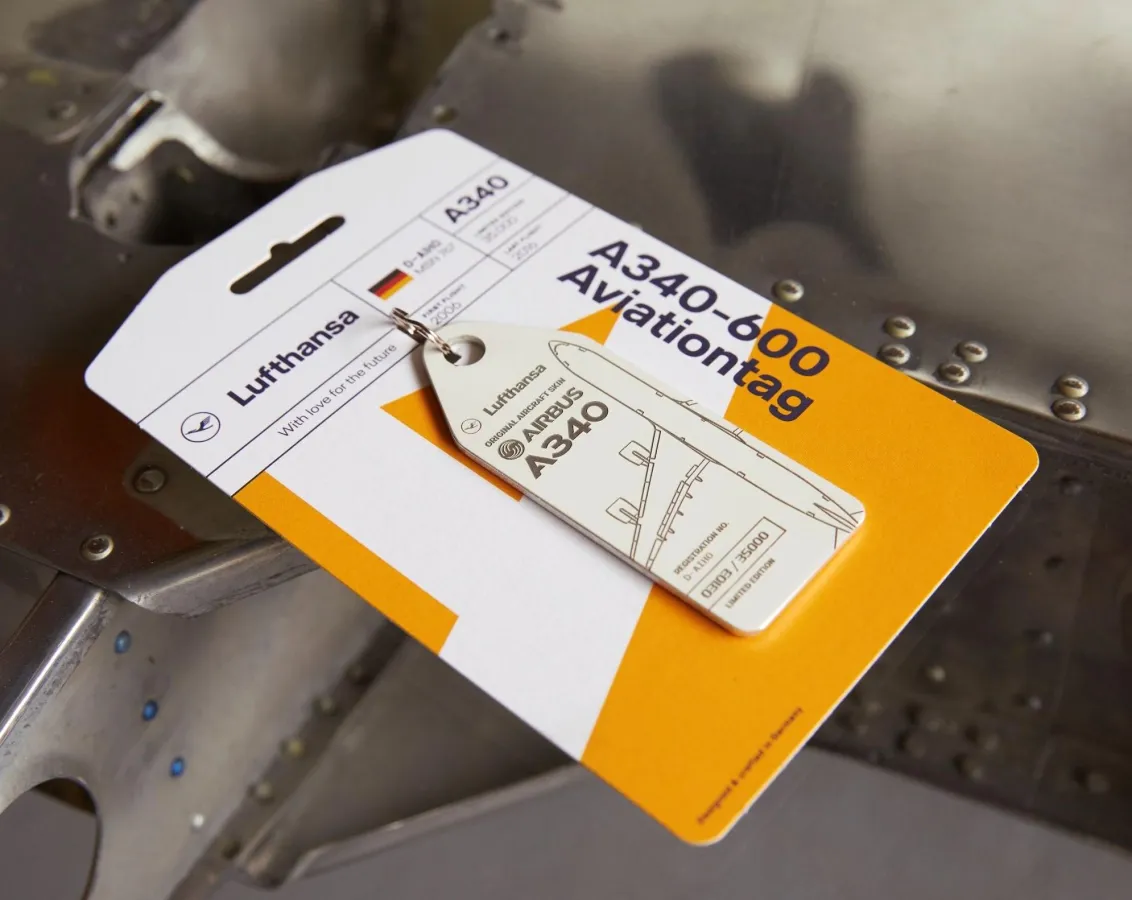 The Lufthansa A340 Aviationtag