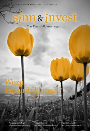 Bild: Finanzbildungsmagazin „Sinn & Invest“ für Schüler jetzt online