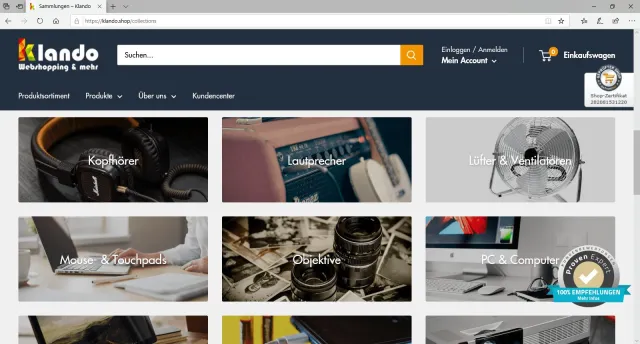 Bild: Die letzten Sorgen sind genommen - Klando ist Zertifiziert