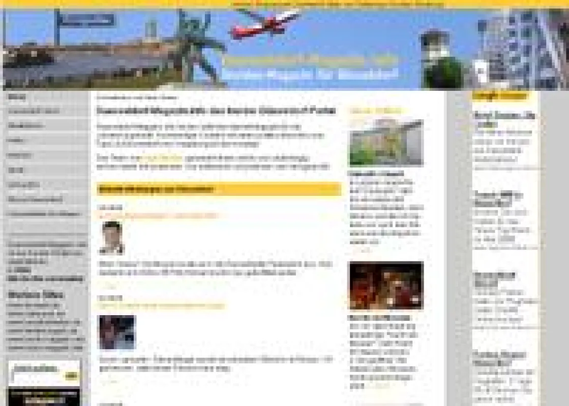 Gut informiert mit dem neuen Online-Stadtmagazin www.duesseldorf-magazin.info