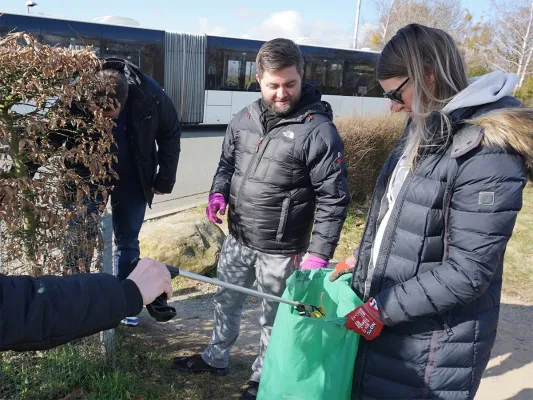 Bild: Gemeinsam anpacken bei der Wolfsburger Stadtputzwoche 2026