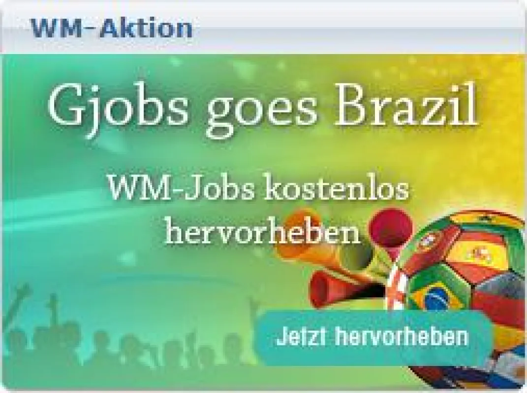 Gjobs goes Brazil - Jetzt Vorteile sichern!