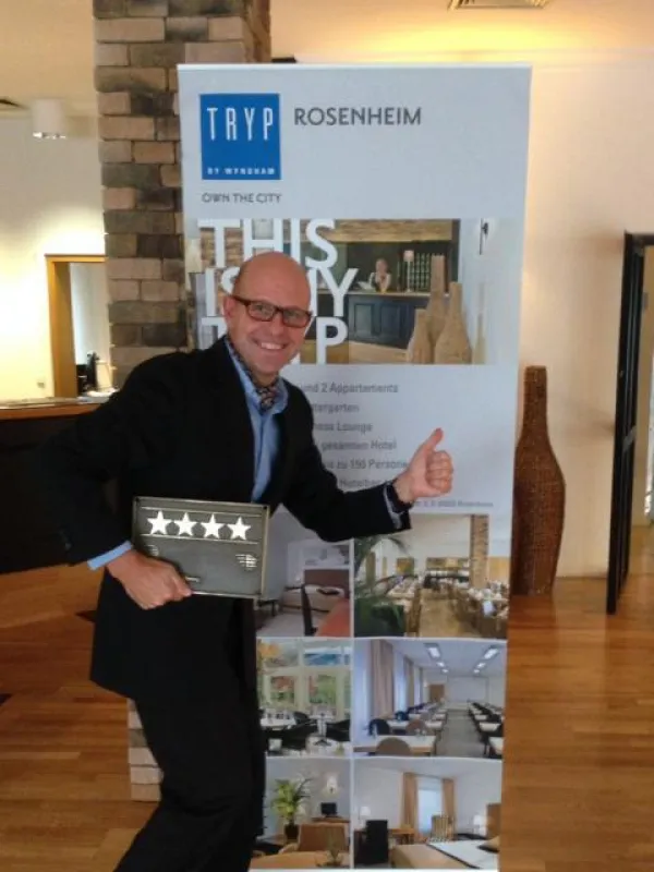 Rainer Pommer, Direktor im TRYP by Wyndham Rosenheim