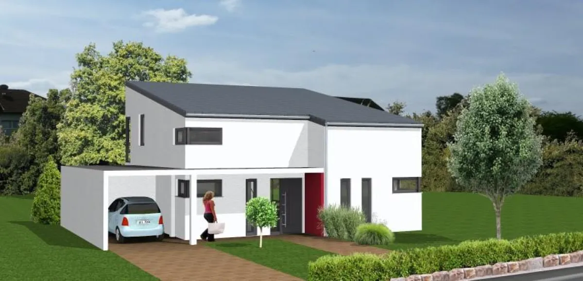 Perfekter Ausblick: Das Verfuß-Musterhaus in der Dahlbreite steht im Einklang mit der Umwelt.