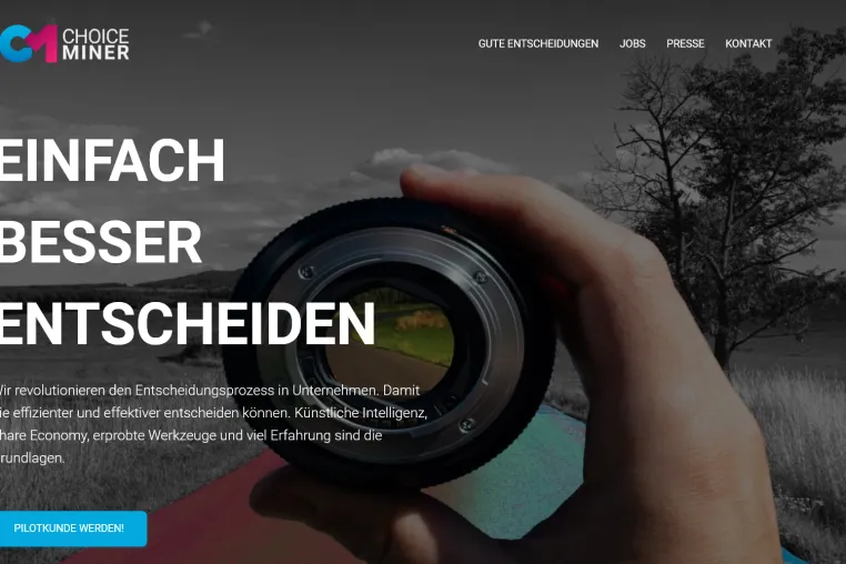CHOICEMINER wird exklusiver Partner von 1000minds Bild: CHOICEMINER wird exklusiver Partner von 1000minds