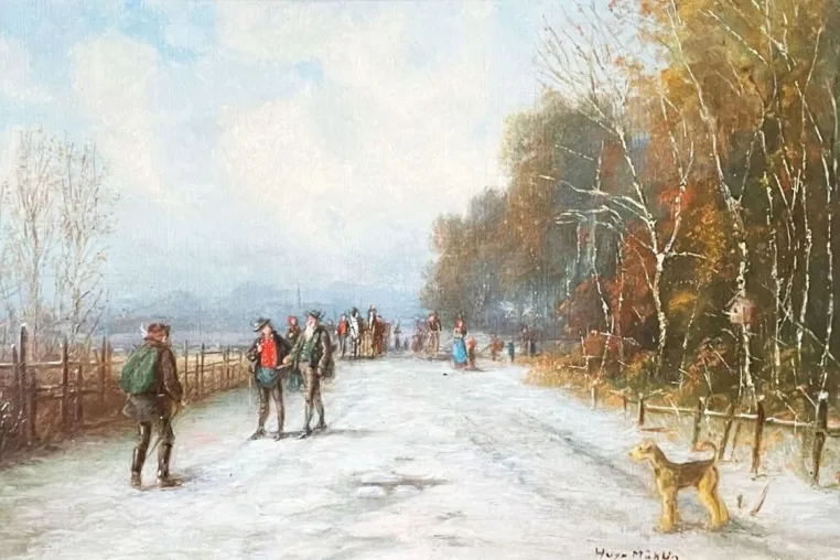 Bild: Winterauktion 19. Februar 2022 im Kunst- und Auktionshaus Ginhart am Tegernsee