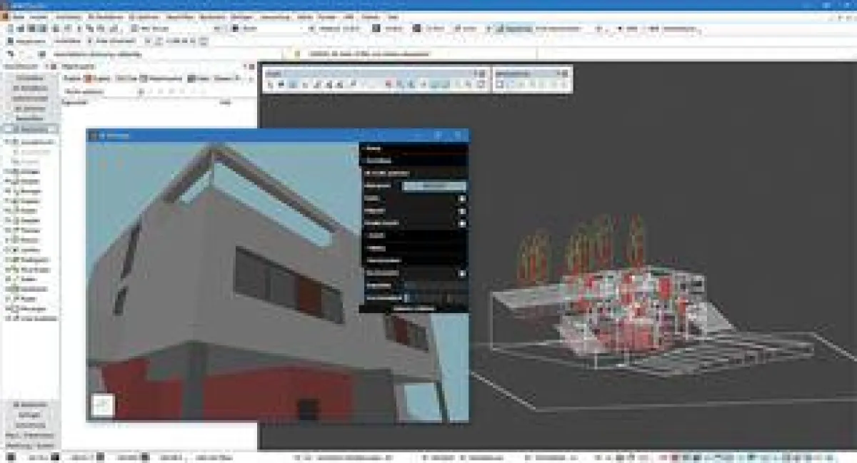 Gebäude im ST 3D-Viewer bei SPIRIT 2017