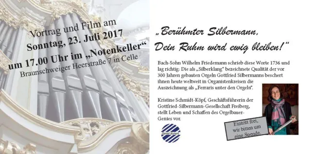 Bild: Vortrag zu Leben und Wirken eines Orgelbau-Genies