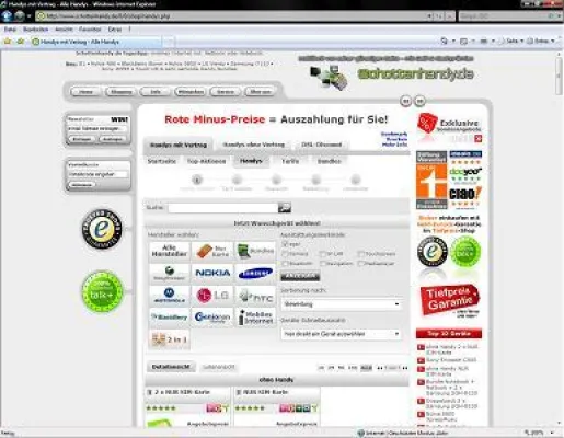 Bild: Schottenhandy.de in einem neuen Design