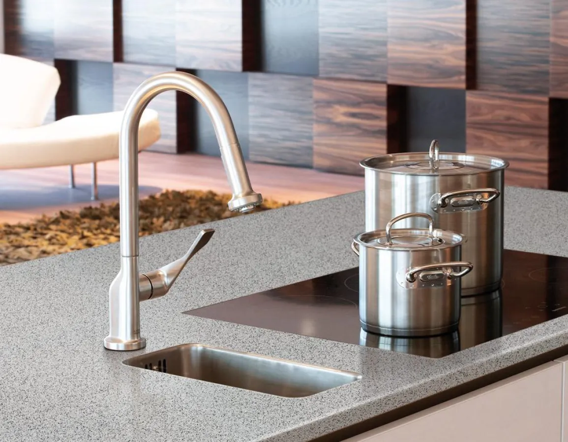 Kaindl Arbeitsplatte 4969 Grainy grau