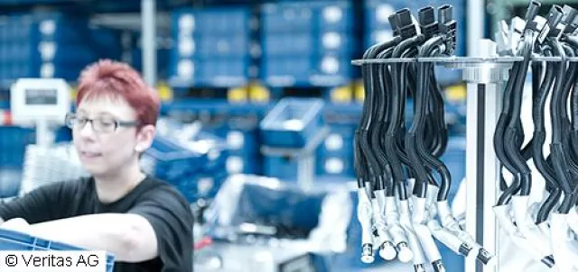 Bild: Automatische Nivellierung der Produktion auf Montageinseln bei Veritas AG mit ORSOFT Planungslösung SCHEDULE++