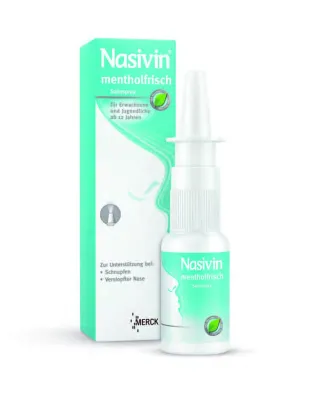 Bild: Erfrischend neu in der Apotheke: Nasivin mentholfrisch Salinspray