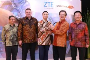 ZTE unterstützt Smartfren bei 4G LTE-Advanced-Einführung in Indonesien Bild: ZTE unterstützt Smartfren bei 4G LTE-Advanced-Einführung in Indonesien