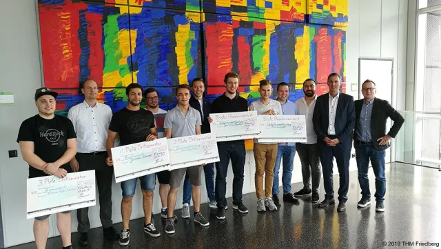 Bild: Technische Hochschule Mittelhessen (THM) und inconso zeichnen aus