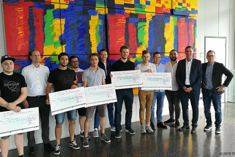 Bild: Technische Hochschule Mittelhessen (THM) und inconso zeichnen aus