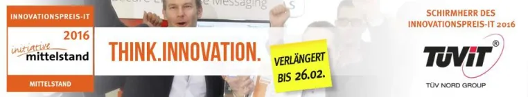 Bild: Lewald & Partner bewirbt sich mit aepos. um den Innovationspreis-IT 2016