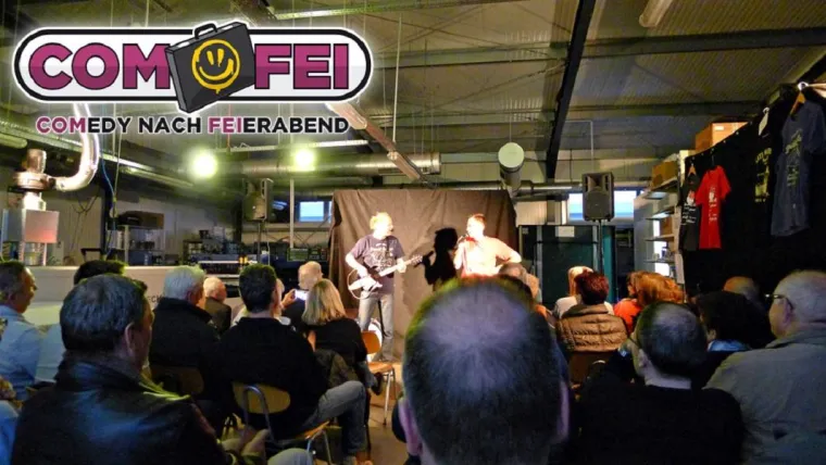 Bild: Jubiläums-Feier mit der „Comedy nach Feierabend“