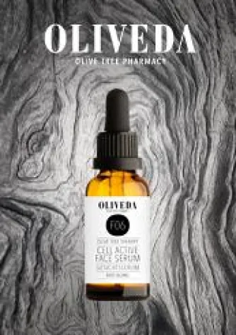 Bild: Wissenschaft belegt Wirksamkeit des OLIVEDA Cell Active Face Serum.