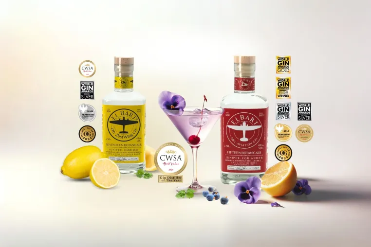 El Bart’s Dietmar Hölscher als „Best Gin Distiller of the Year“ gekürt Bild: El Bart’s Dietmar Hölscher als „Best Gin Distiller of the Year“ gekürt