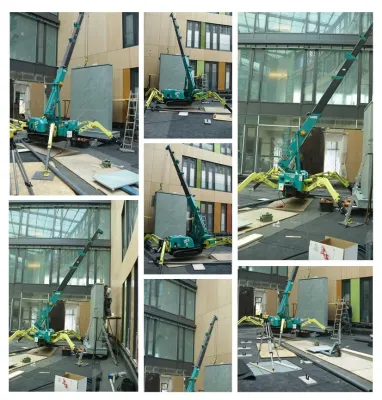 Bild: miniKRAN-Einsatz bei der Ärztekammer Niedersachsen in Hannover