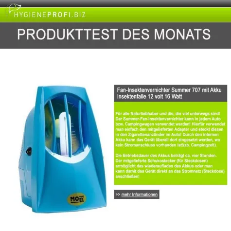 Bild: Neu bei HygieneProfi.biz: Produkttest des Monats