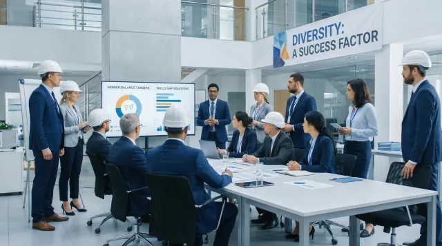 Diversity als Erfolgsfaktor: Frauenquote wirkt gegen Fachkräftemangel Bild: Diversity als Erfolgsfaktor: Frauenquote wirkt gegen Fachkräftemangel