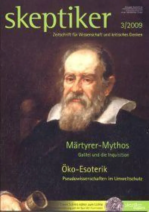 Skeptiker Zeitschriften Cover Ausgabe 3 /2009
