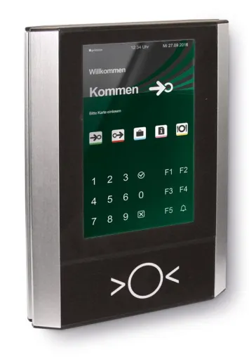 Bild: Die Leistungsfähigkeit des Design-Terminals ADT 1100 von primion